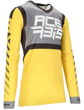 Maglia Moto Cross Enduro X-Five Nero Giallo taglia M - Acerbis - FashionsVida