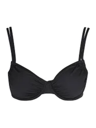 Damen Bikinioberteil Bügel schwarz 38C W