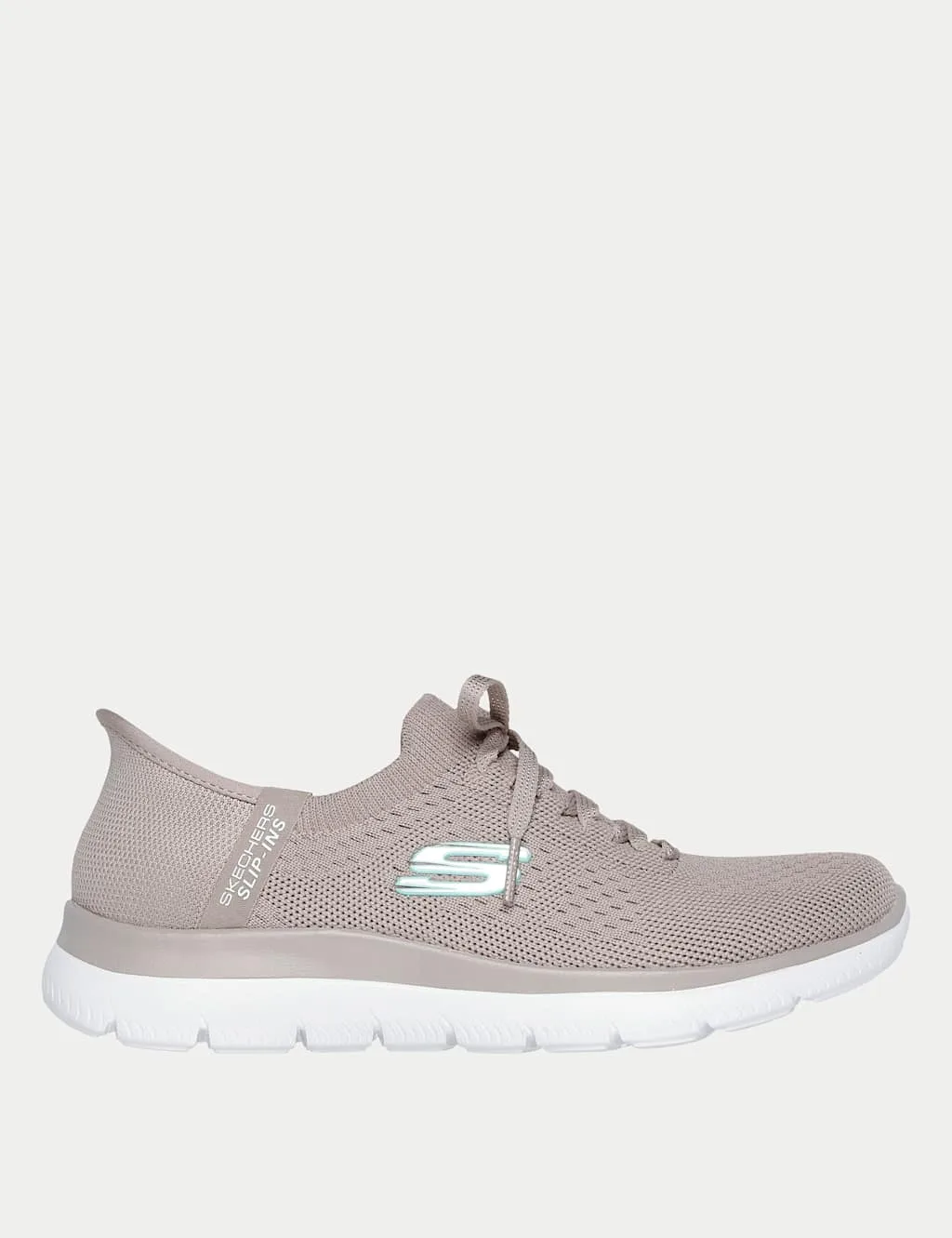 Summits New Daily Trainers Taupe female - Skechers - FashionsVida