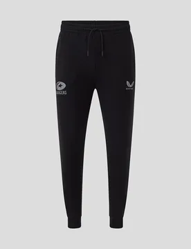 Saracens Men's 25/26 Travel Knit Pant CAVIAR 5XL male - Castore - FashionsVida