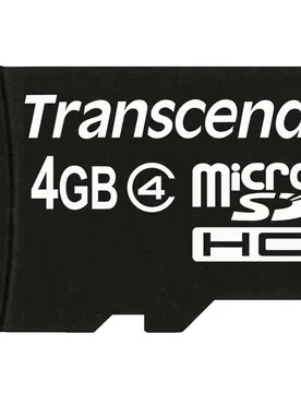 Carte Mémoire Micro Sdhc 4gb Class 4 Multicolor One Size unisex - Transcend - FashionsVida