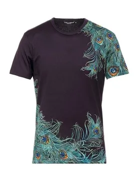 DOLCE&GABBANA T-shirts Herren Pflaume 44 Herren - Dolce & Gabbana - FashionsVida