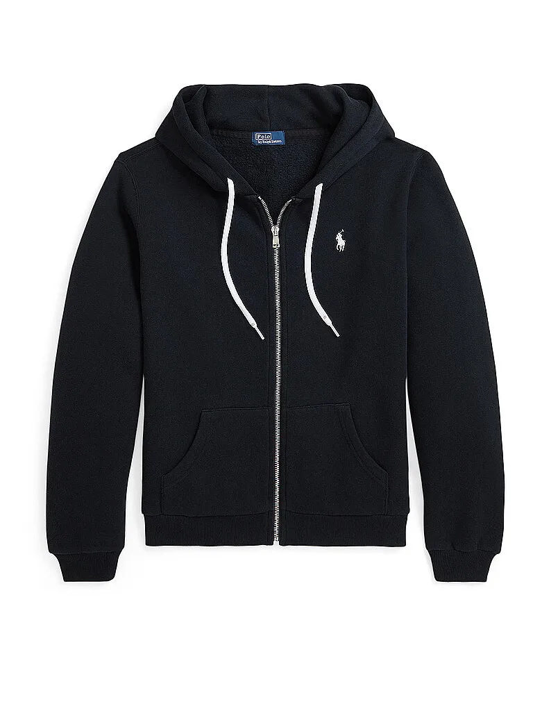 Sweat-shirt zippé noir XL - Ralph Lauren - FashionsVida