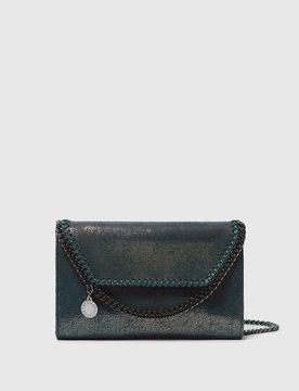 Falabella Mini Crossbody Handbag with Diamond-Cut Chain