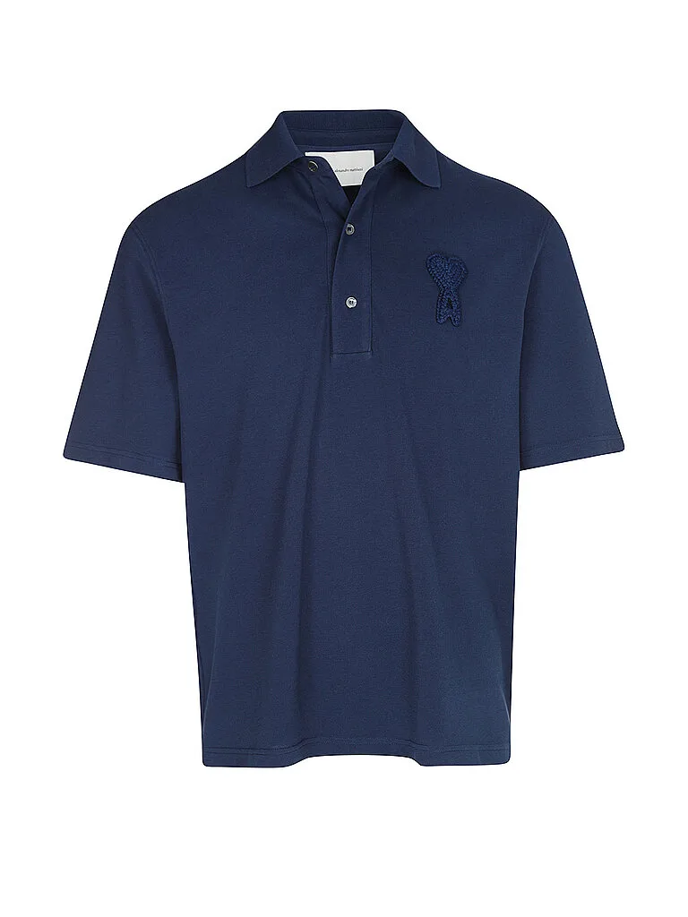Poloshirt blau M herren - AMI PARIS - FashionsVida