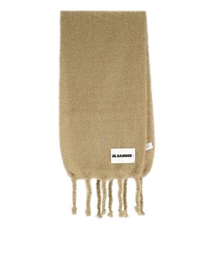 Jil Sander Sciarpa In Mohair E Lana