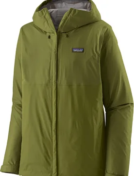 Veste de randonnée imperméable et coupe-vent - M's Torrentshell 3L Rain Jkt Caper Green en Nylon - Taille M - Vert - Patagonia - FashionsVida
