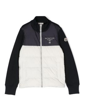 Moncler Jr Cardigan con cerniera