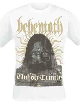 T-Shirt - Trinity - The Unholy Trinity Tour 2025 - S bis XL - für Männer - Größe S - weiß - Lizenziertes Merchandise! - Männer - male