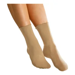 Lollipop-Socken, 3 Paar beige