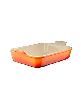 Auflaufform Tradition 26x17cm/ 2,4l(Ofenrot) orange baby - Le Creuset - FashionsVida