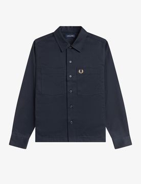 TWILL OVERSHIRT male