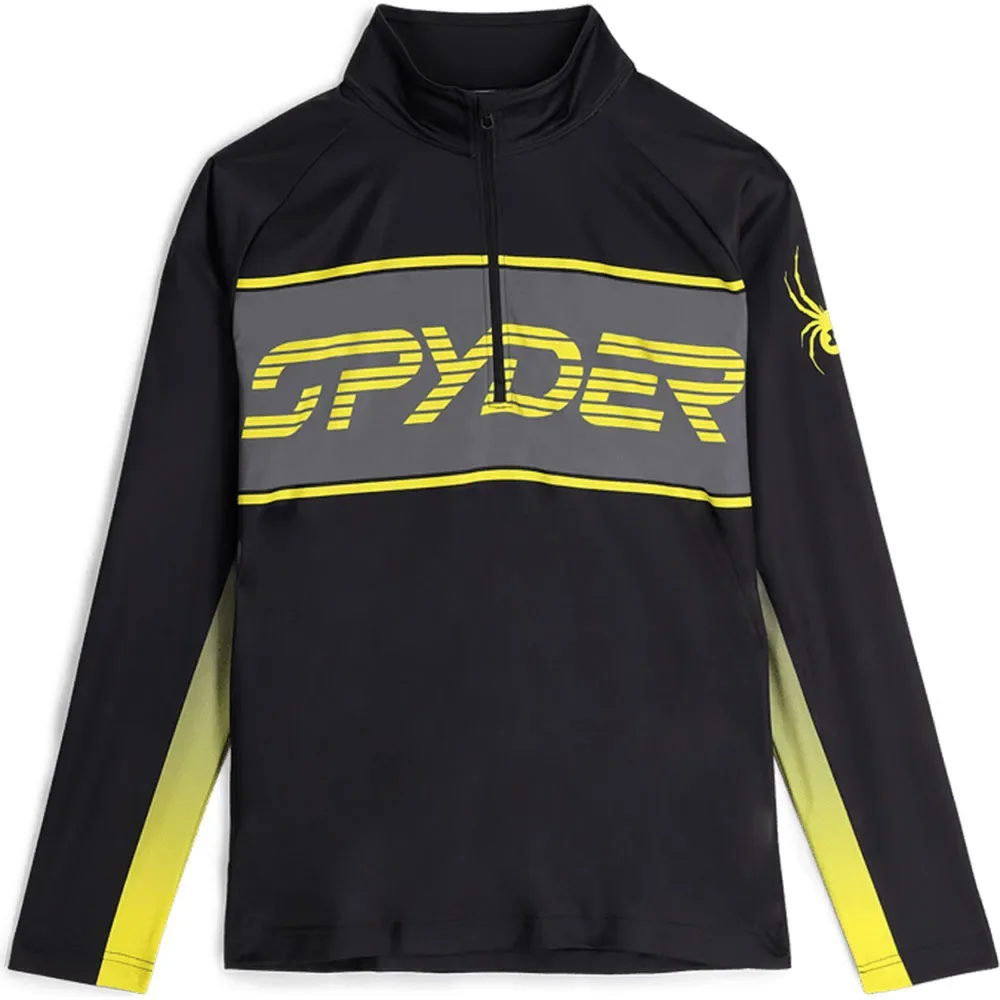 Sweat à Demi-zip Paramount Acid Yellow XL - Spyder - FashionsVida