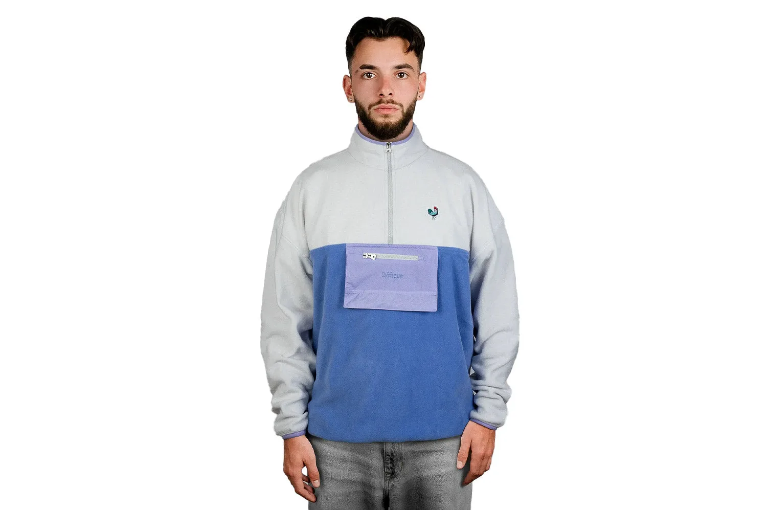 Integral 3 Fleecepullover - Sweatshirt-Crewneck - lila - Herren - Size: S - Defier - FashionsVida