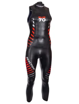 Reaction Sleeveless Neoprene Wetsuit Black MT Men - Blue Seventy - FashionsVida