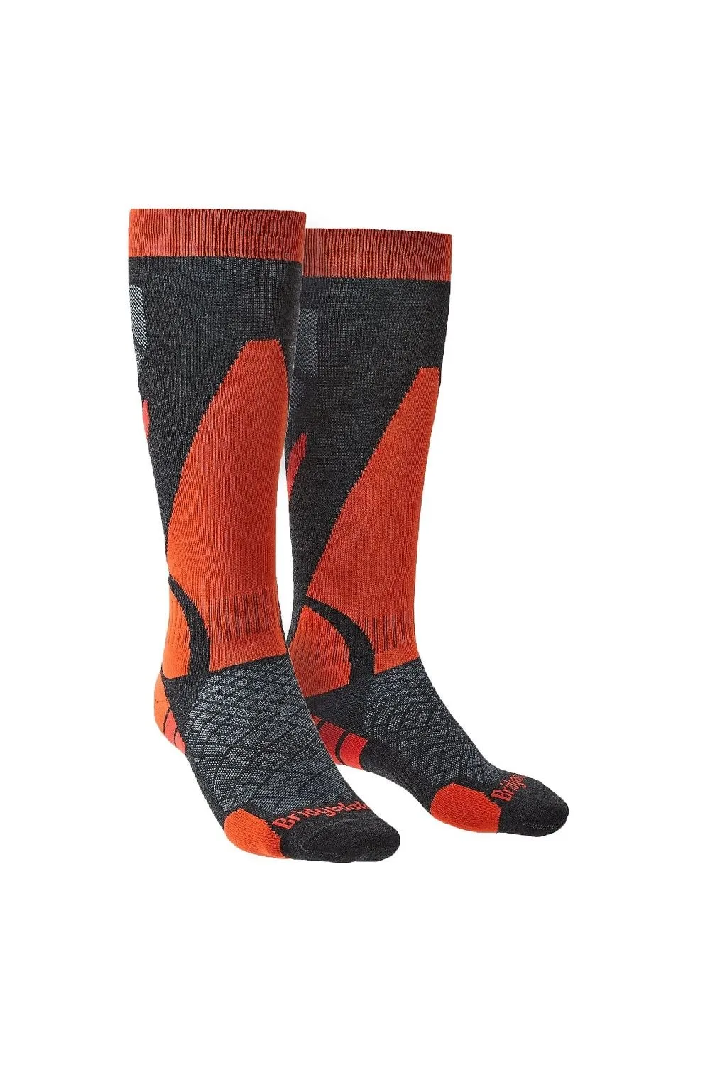 Mens Performance Lightweight Ski Socks - - Size: L - Bridgedale - FashionsVida