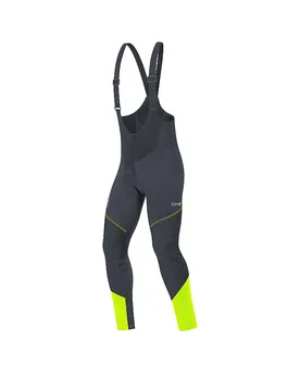 Herren Rad Trägerhose C3 GORE® WINDSTOPPER® schwarz L M - GOREWEAR - FashionsVida