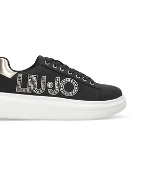 Sneaker Babol 01 Cow Suede Black/Light Gold EU 39