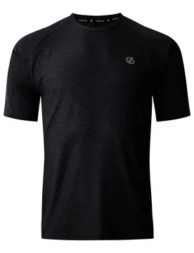 Mens Power Up T-Shirt (Black Marl) - Grey - Size 3xl - Dare 2b - FashionsVida