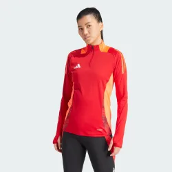 Womens Tiro 24 Competition Training Top - Red - Size 2xs
