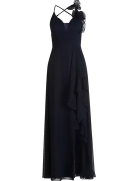 Kleid Lang ohne Arm female