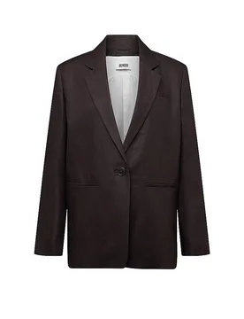 Blazer in lino MOWTIE 1 marrone 38 - Drykorn - FashionsVida