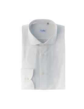 Camicia lino cotone BIANCO 44