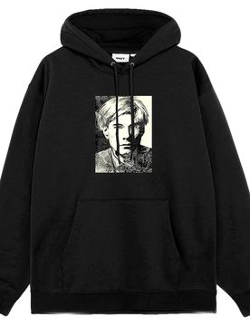 Felpa obey warhol fleece - black