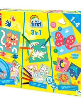Il Mio Primo Super Set Di Artigianato 3 In 1
