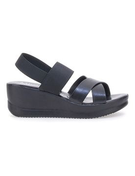 Sandali con Platform Neri da Donna 2205 38