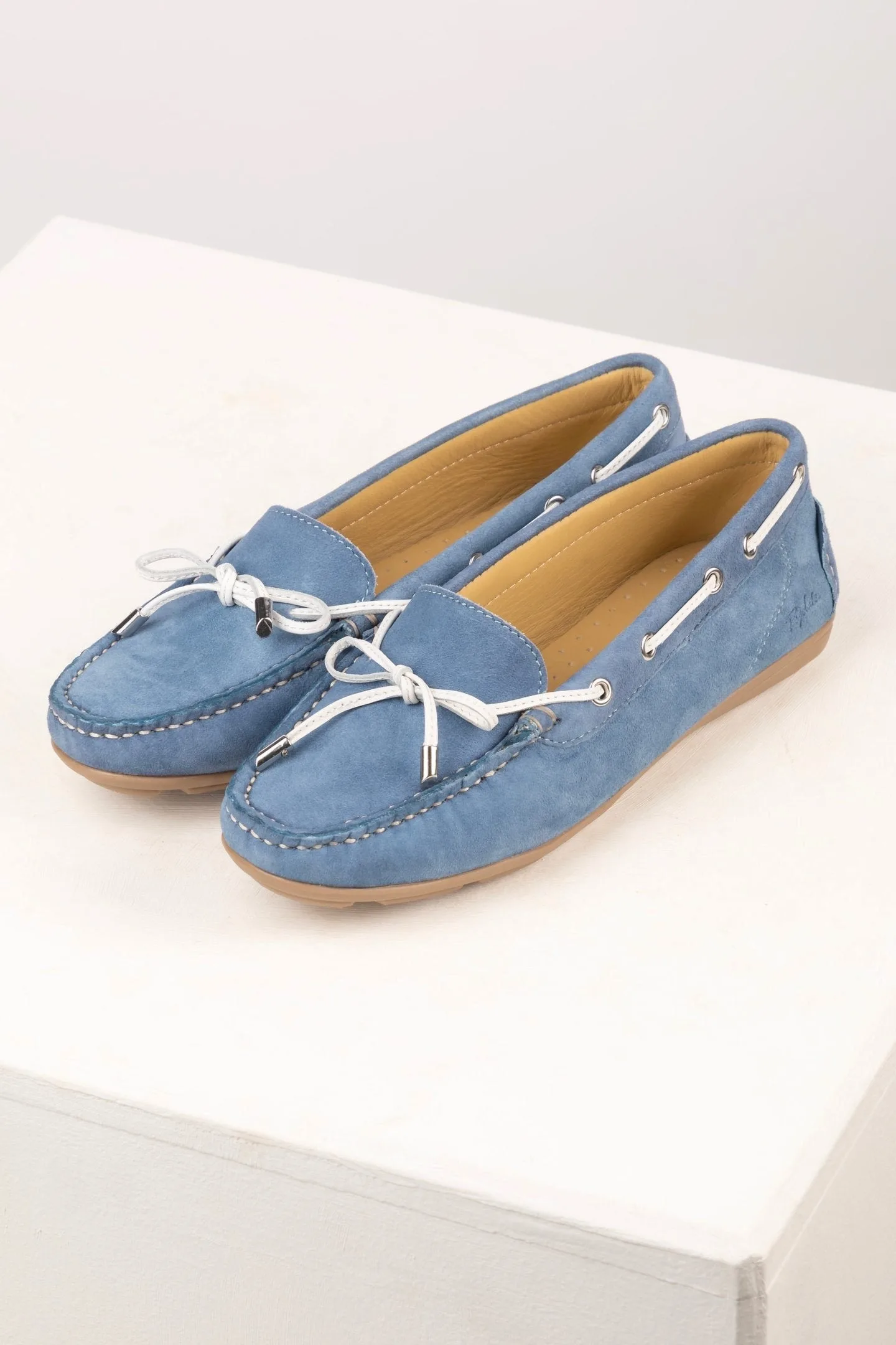 Reighton Womens Suede Driving Loafers - - Size: 4 - Rydale - FashionsVida