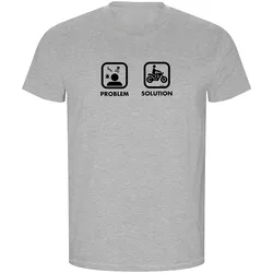 T-shirt à Manches Courtes Problem Solution Ride Eco