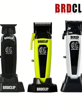 Juego de corte de cabello profesional BRDCLIP - Cortadora de cabello inalámbrica, recortadora de precisión, ajustable con base de carga, cortadora d - Shein - FashionsVida