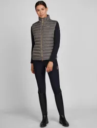Damen Weste QUILT (Fanatics 2023) earl grey XS