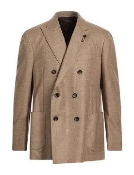 Blazer Herren Sand 56 Herren - Lardini - FashionsVida