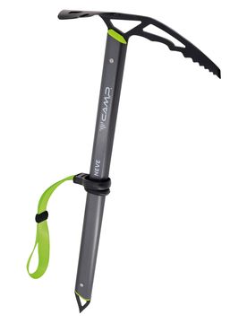 Eispickel für Bergsteigen und Gletscherwanderungen Neve Größe 57 cm Grau