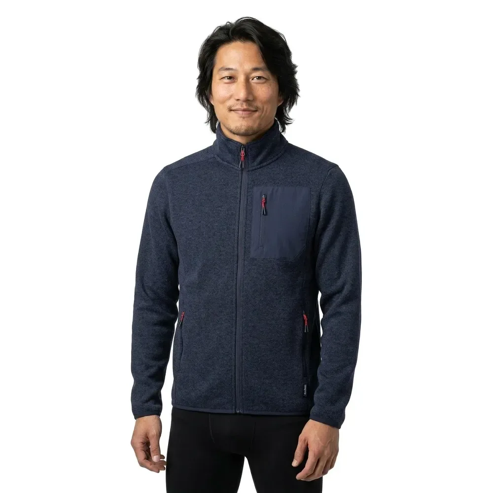 Hobard Full Zip Fleece Dark Navy 3XL Men - Sea Ranch - FashionsVida