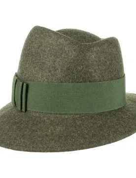 Asym Mélange Women´s Hat by - olive - Damen - Size: One Size - Lierys - FashionsVida