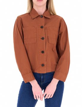 Giacca overshirt MATTONE M