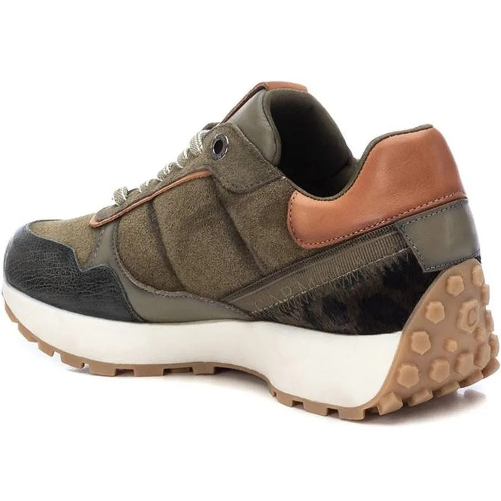 Zapatilla de mujer con cordones de piel - Carmela - FashionsVida