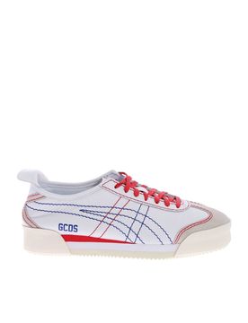 Sneakers Tiger Mexico bianche e rosse