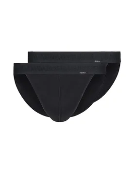 Slip Paquete de 2 COTTON RETRO black negro L - Skiny - FashionsVida