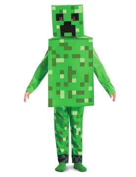 Offizielles Creeper-Kostüm für Kinder Minecraft grün - JAKKS Pacific - FashionsVida