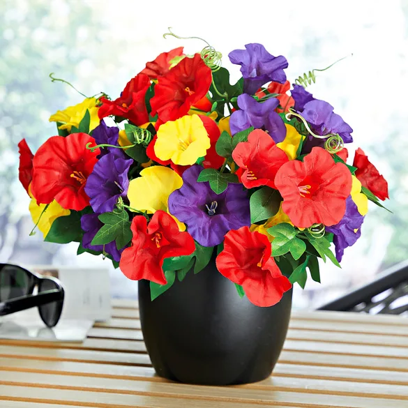 Künstlicher Blumenstrauß Petunien 3er-Set - Gainsborough - FashionsVida