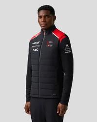 Official Haas Team Unisex Gilet CAVIAR / FLAME SCARLET L unisex