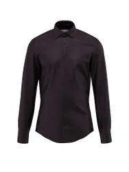 Chemise business coupe slim noir 38