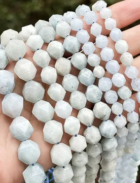 Natural Aquamarine Quartz Square Stone Beads for Jewelry Making Bracelet Necklace Loose DIY Beads Strand 15 Inches Free Shipping - Aliexpress - FashionsVida