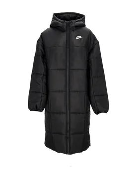 Piumino Lungo Donna Thermic Classic Parka Black/white - Nike - FashionsVida