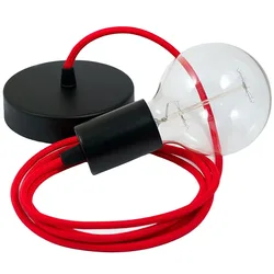 Cables Suspension Luminaire Rm09 2 M Red / Black One Size