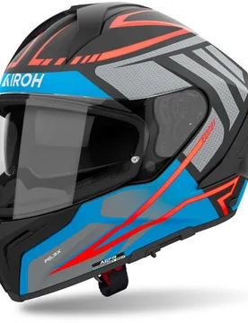 Casco Moto Integrale MATRYX RIDER Blu Scuro Opaco taglia M - Airoh - FashionsVida